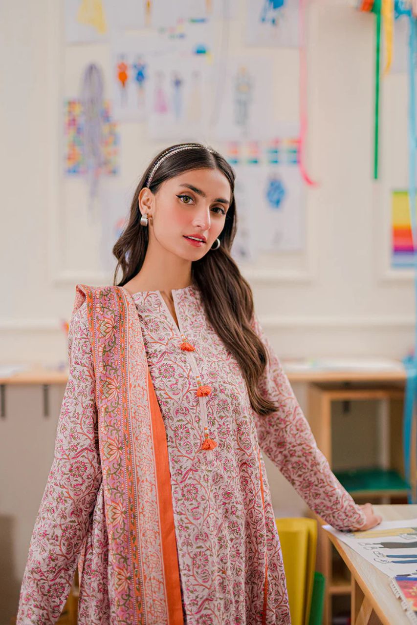 Nishat Digital Printed Lawn 3PC