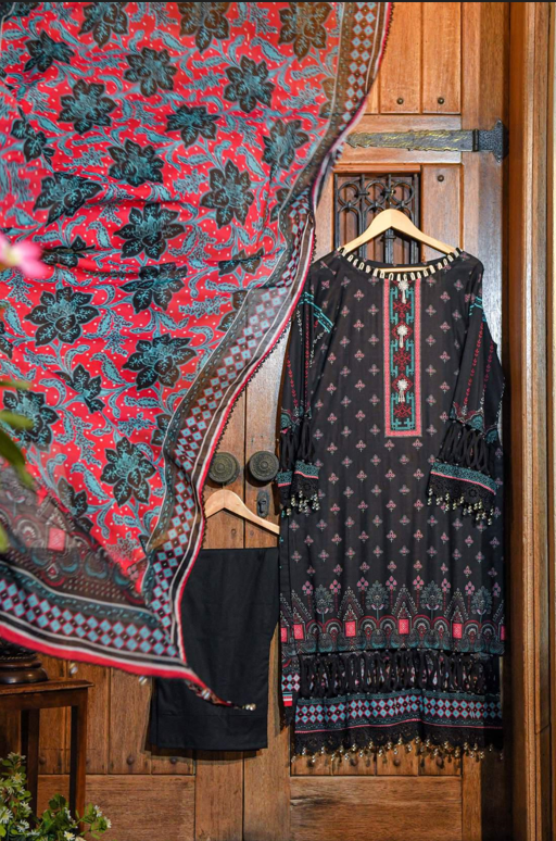 Miral By Murashe Printed Lawn 3-PC