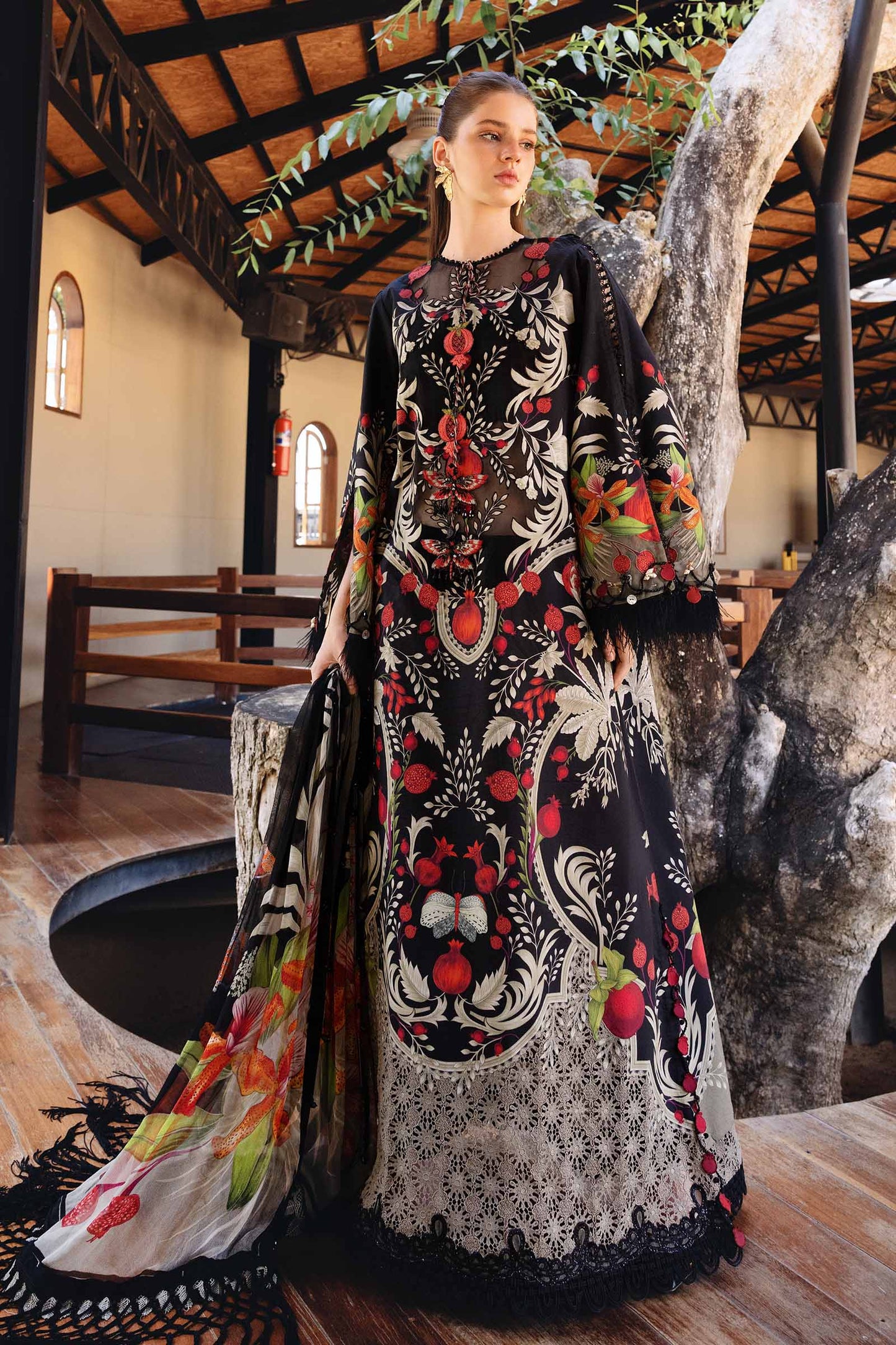 M.Prints By Maria B Digital Printed Lawn 3PC