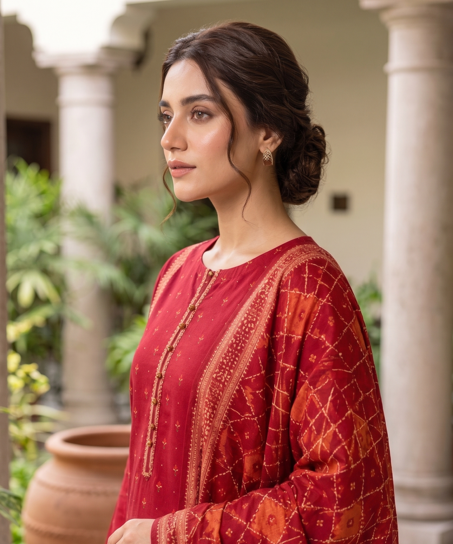 Bin Saeed Digital Printed Lawn 3PC