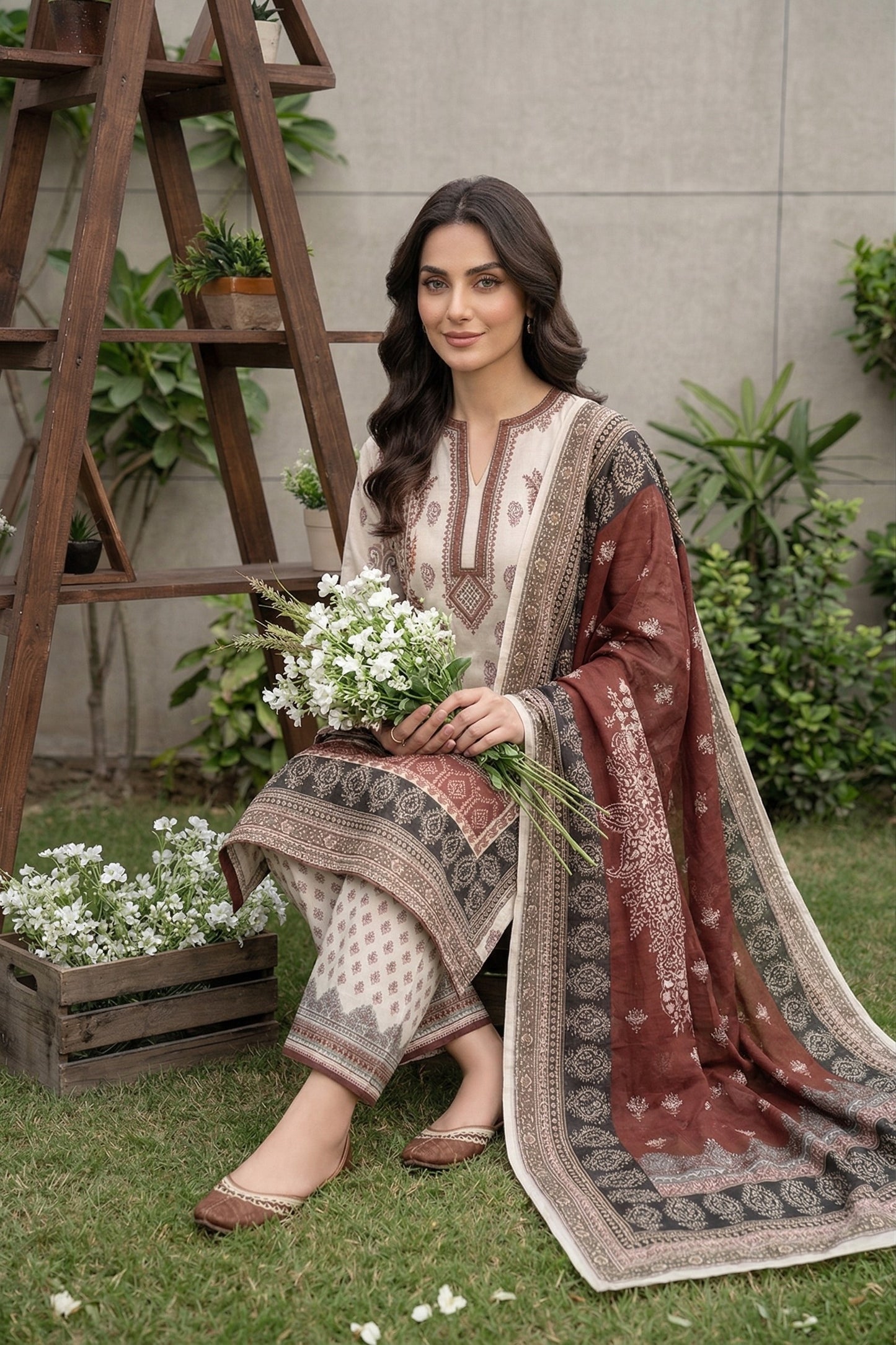Anaya Noor Co-Ord Collection Digital Print 3PC