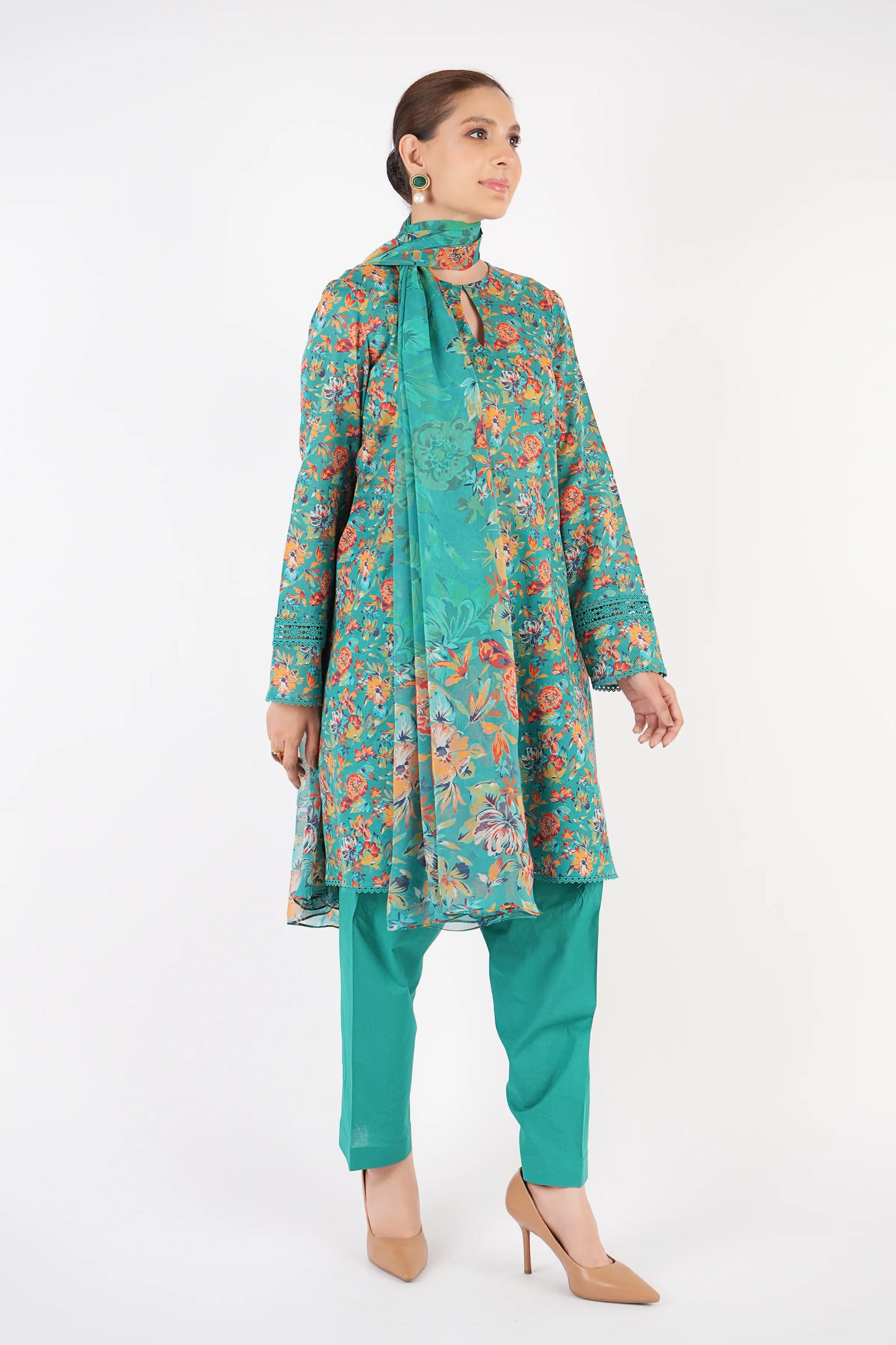 Bareeza Printed Khaddar 3PC