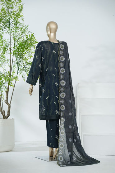 Aifa Printed & Embroidered Lawn 3PC