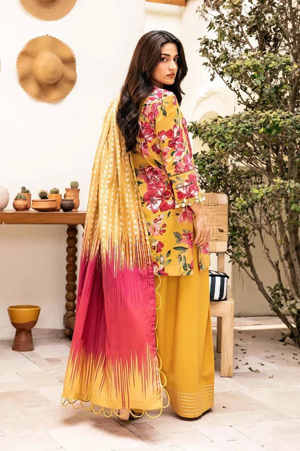 Elaheh By M. Basics Printed Lawn 3PC