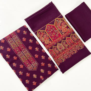 Anaya Noor Pashmina with Jacquard 3PC