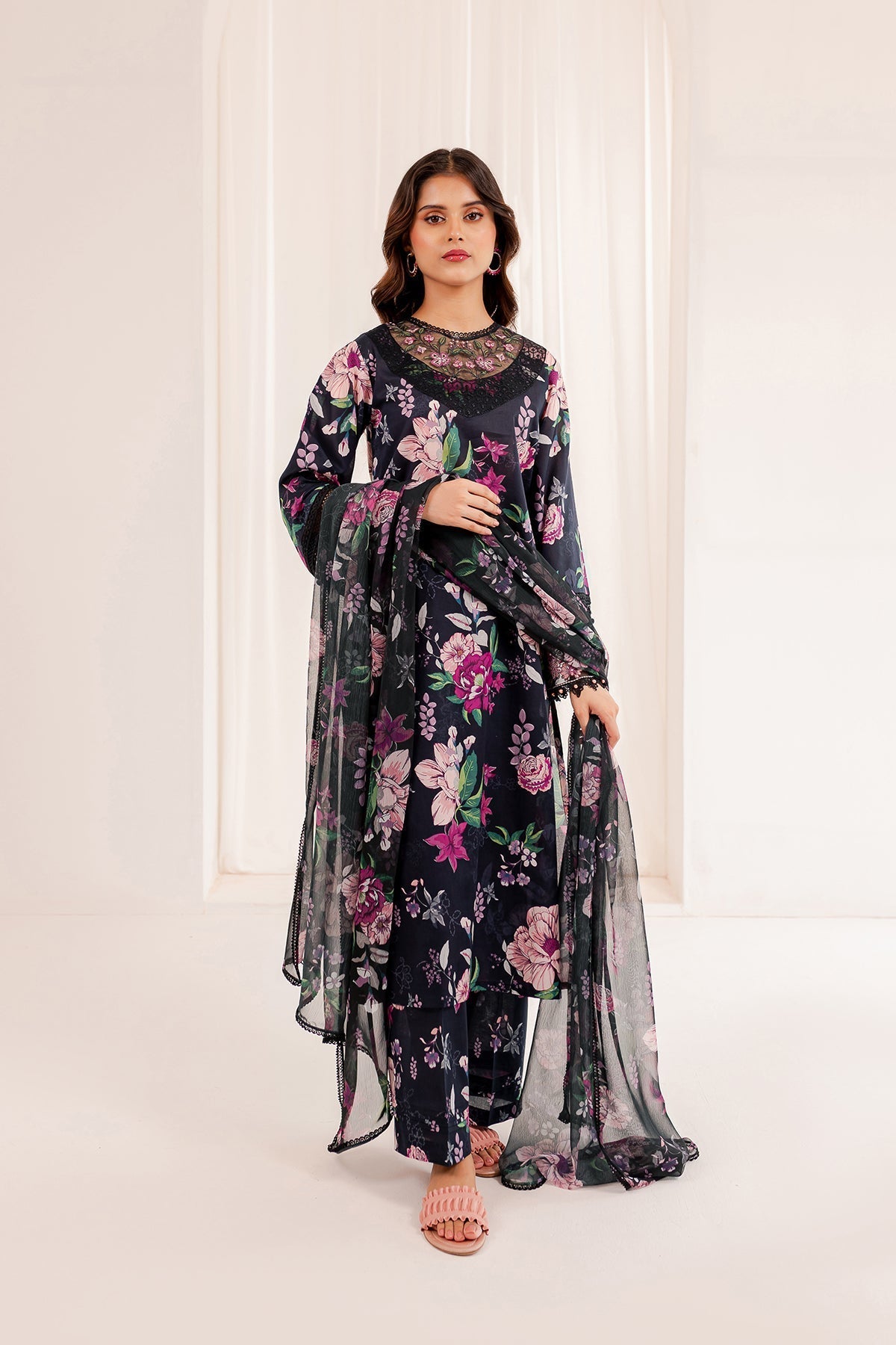 Farasha allover Printed Lawn 2-PC