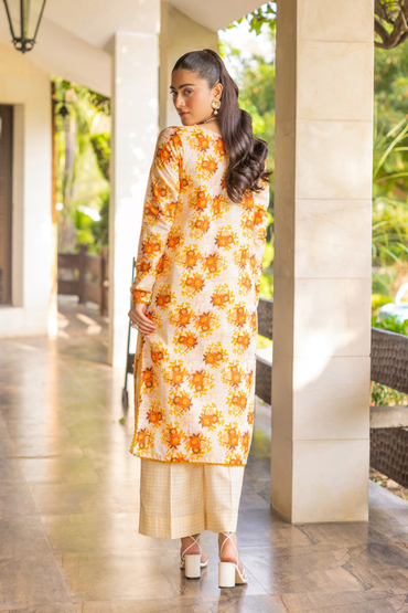 Raabi Digital Printed Khaddar 2PC