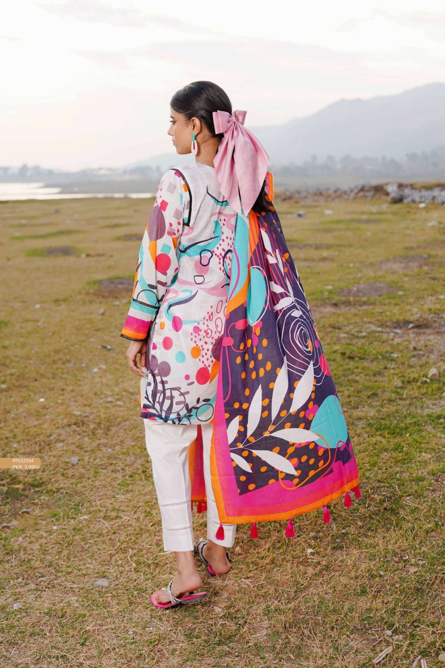 Paltar Digital Printed Lawn 3PC