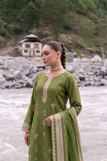 Mirha By Shanaya Digital Printed Marina Leather 3PC