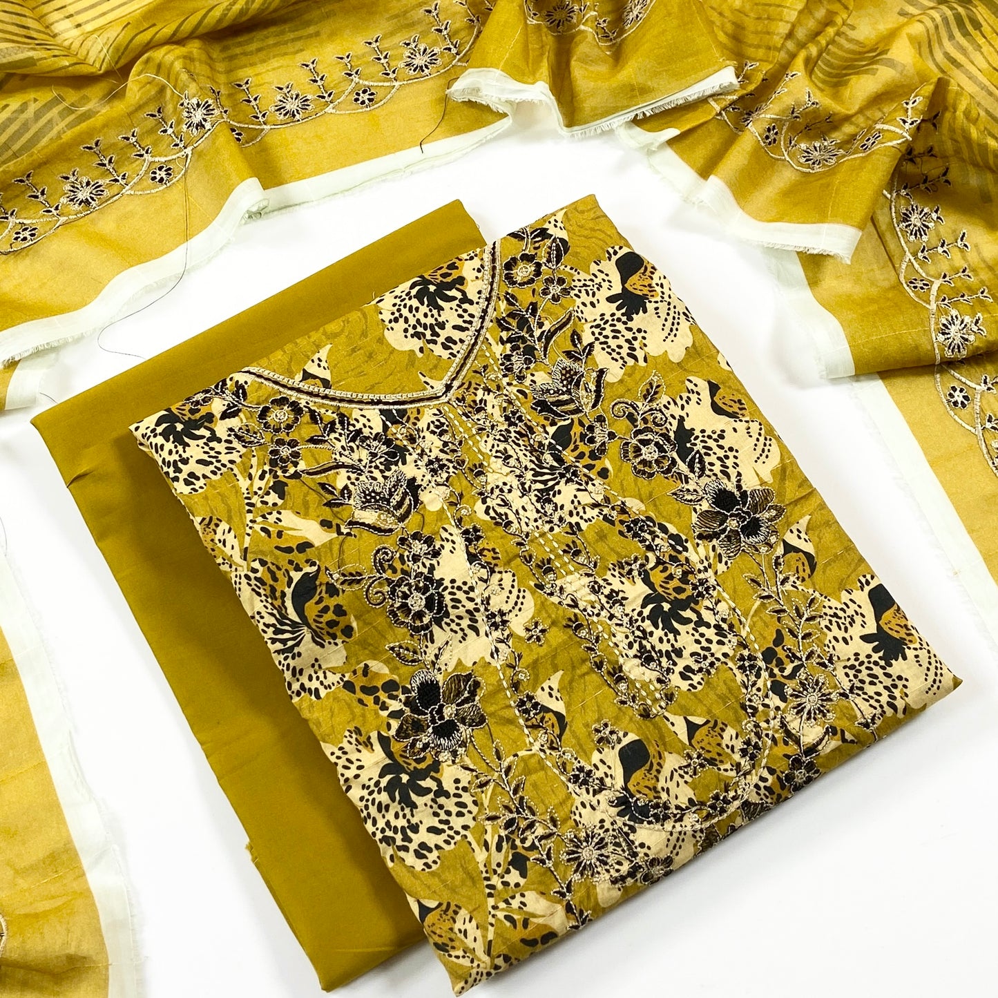 Sapphire Digital Printed & Emb Lawn 3PC