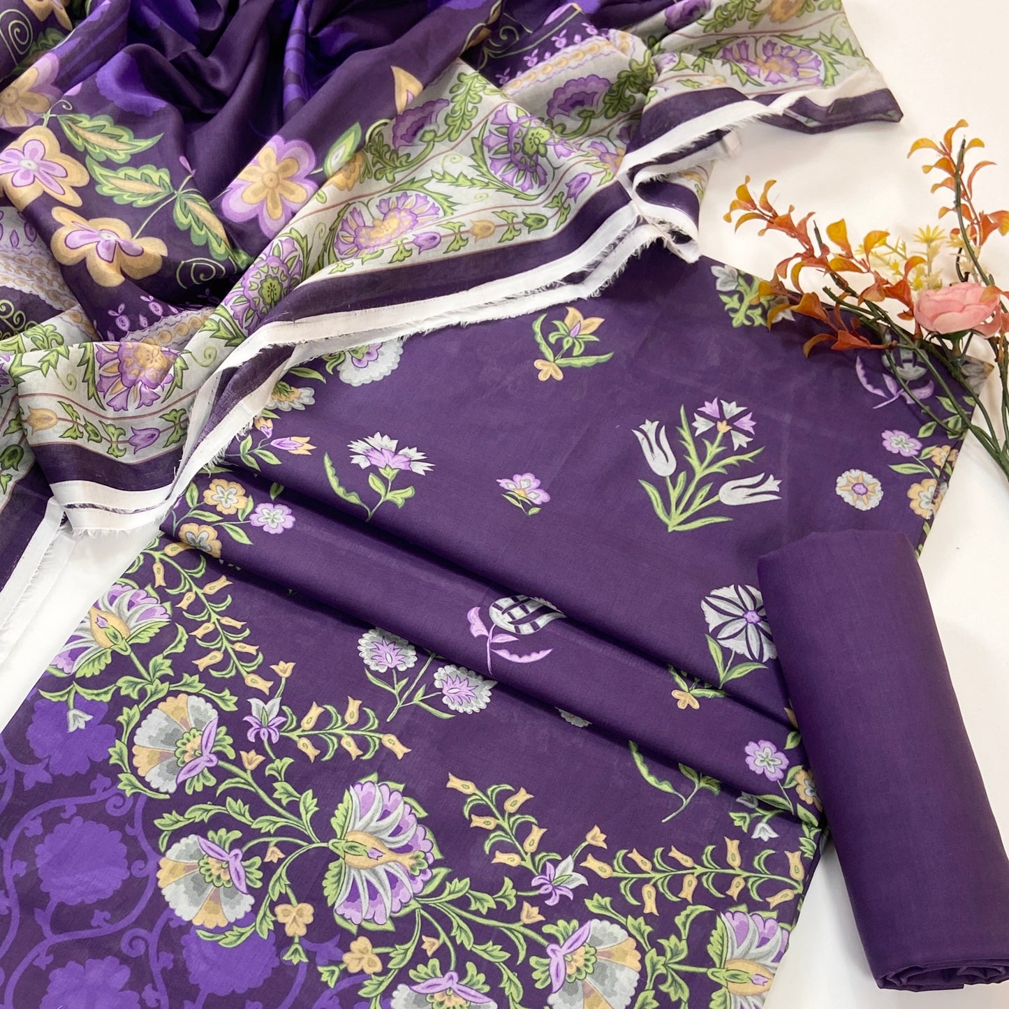 Sukoon By Sapphire Digital Printed Lawn 3PC