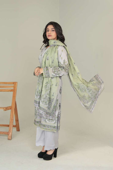 Basant Digital Printed Lawn 3PC