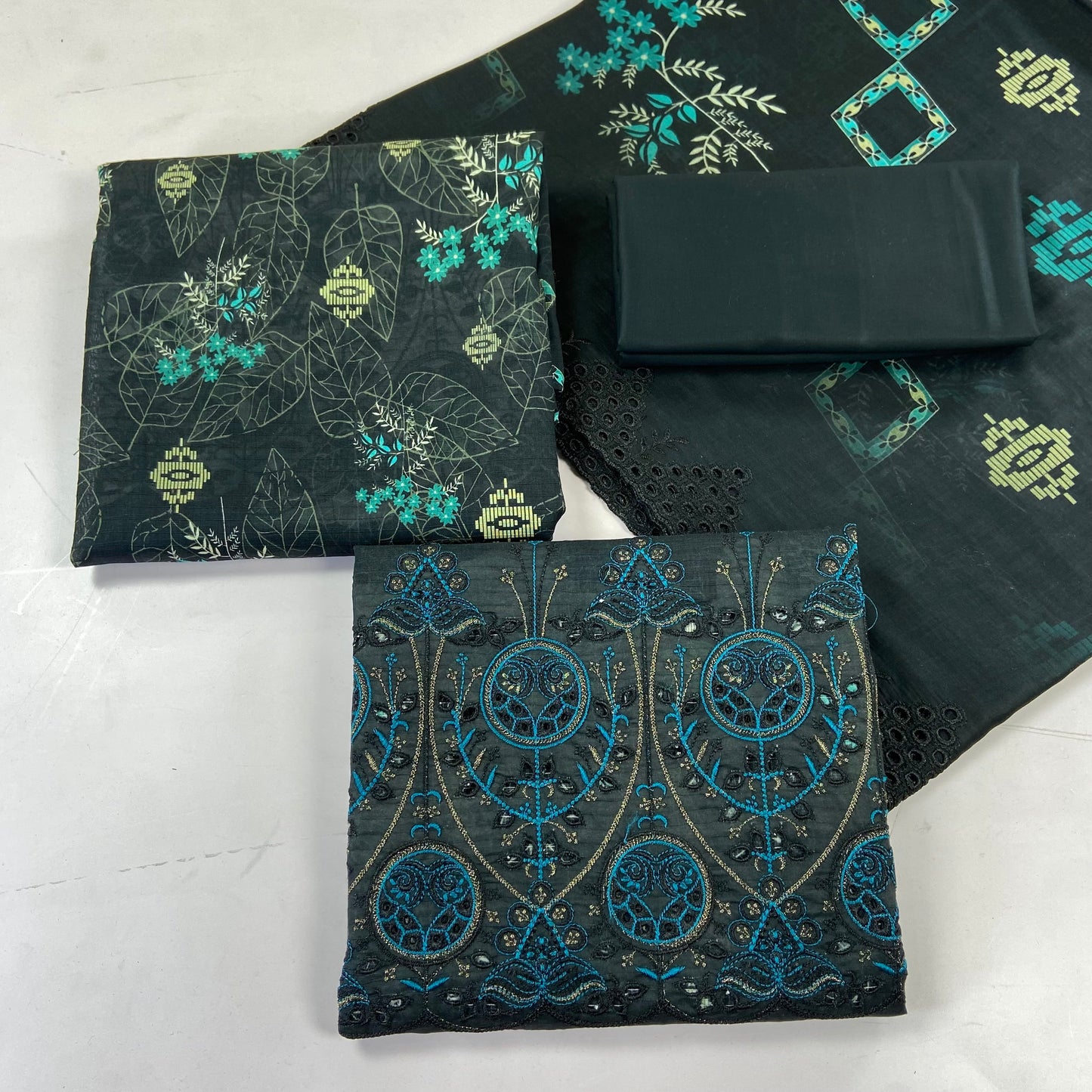 Narkins Bana Doria Boring Embroidered 3-PC