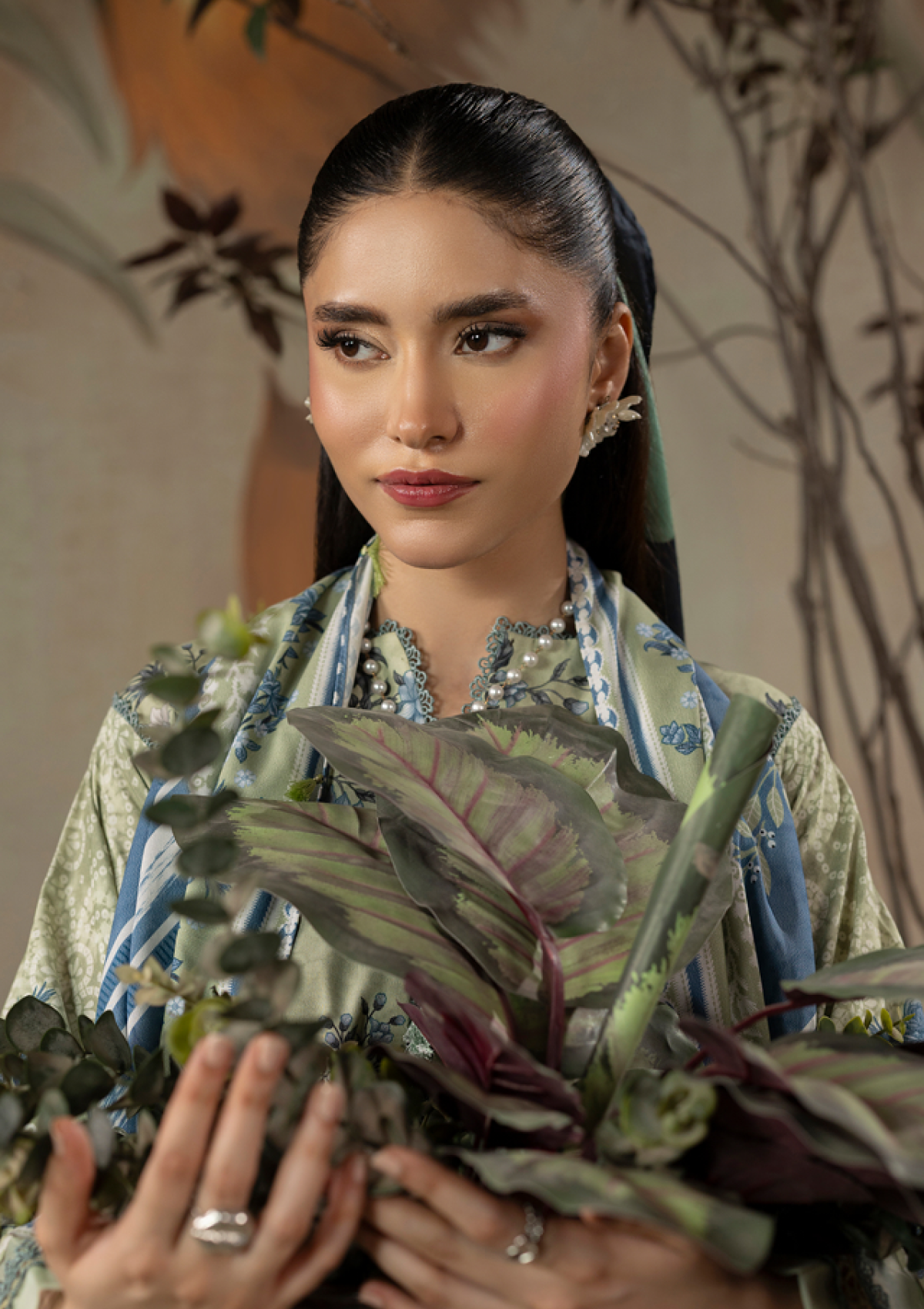 Wadi-e-Gull By Paltar Premium Printed Fancy Linen 3PC
