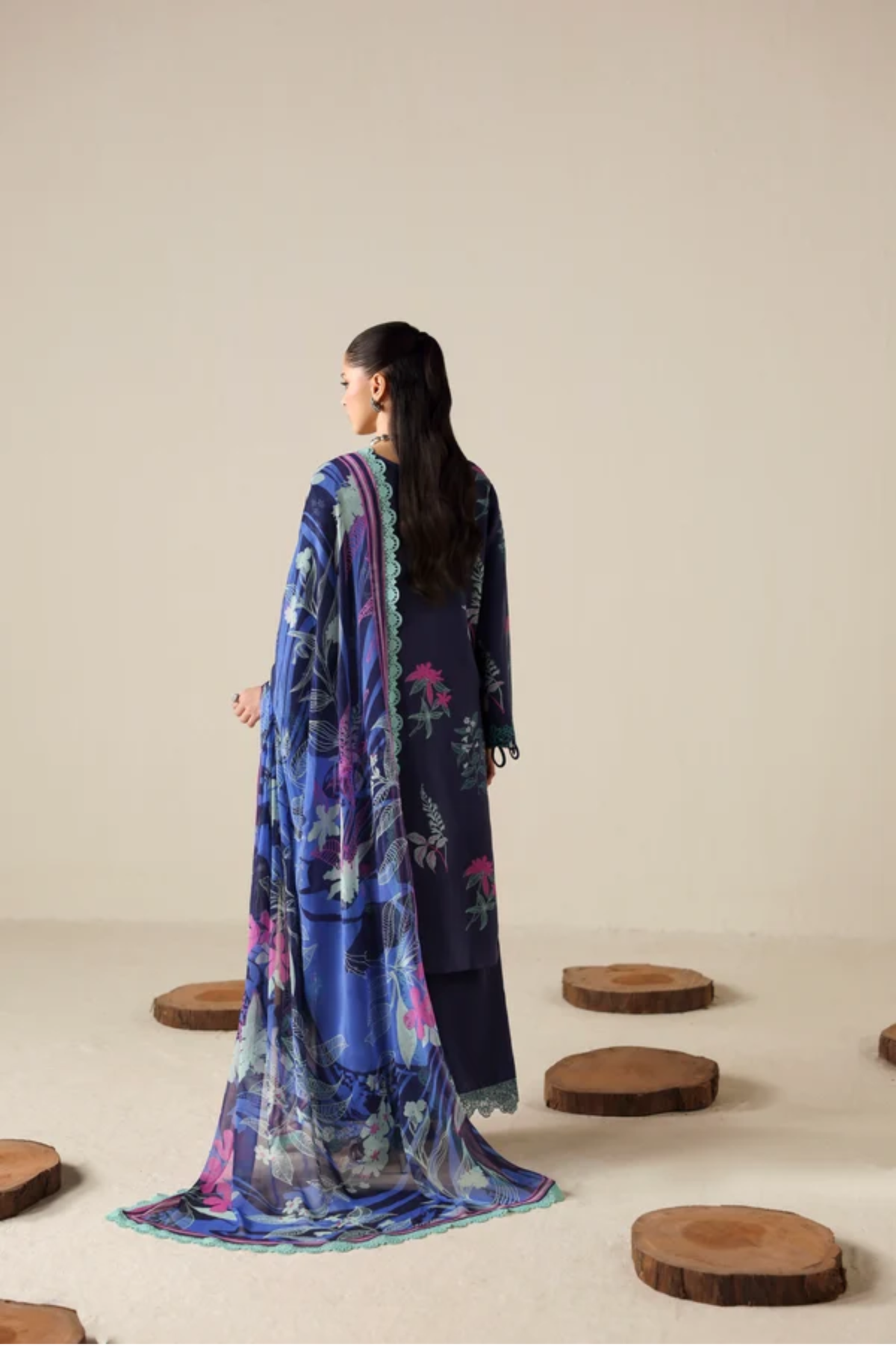 Zyrah By Naqsh Digital Printed Filament Viscose 3PC