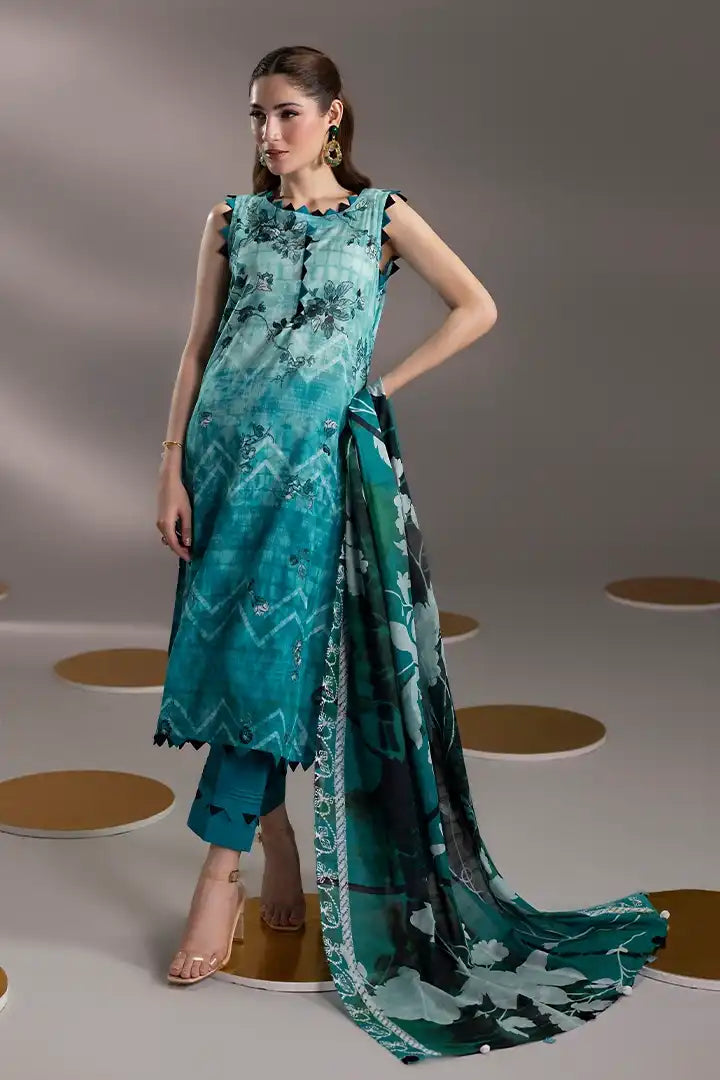 Jahan-E-Rung By Paltar Premium Printed Lawn 3PC