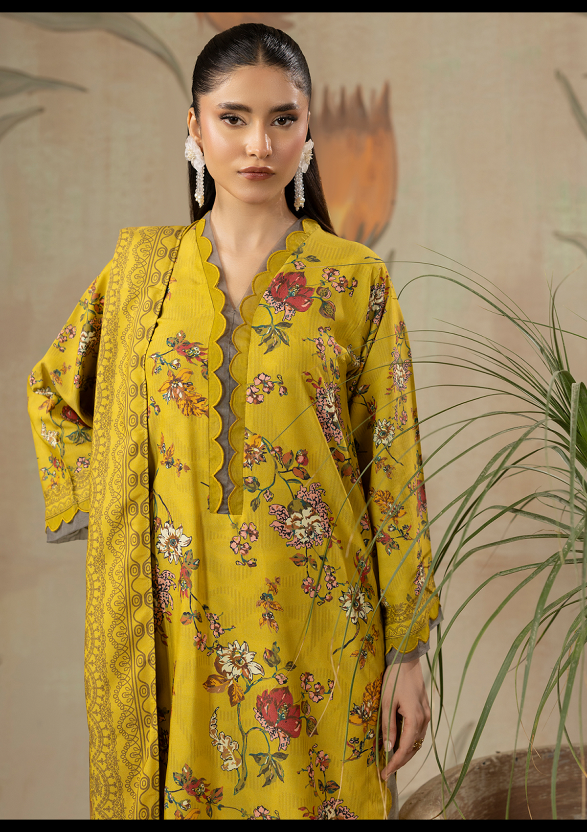 Wadi-e-Gull By Paltar Premium Printed Fancy Linen 3PC