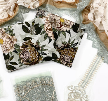 Dastoor By Anaya Noor Digital Printed Cambric With Patches 3-PC