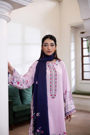 Maira By Shanaya Digital Printed Cambric Cotton 3PC
