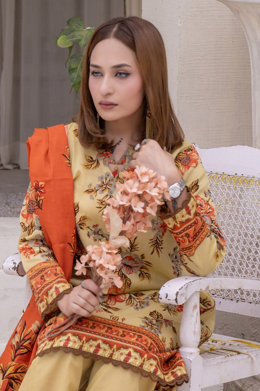Janan Premium Printed Lawn 3PC
