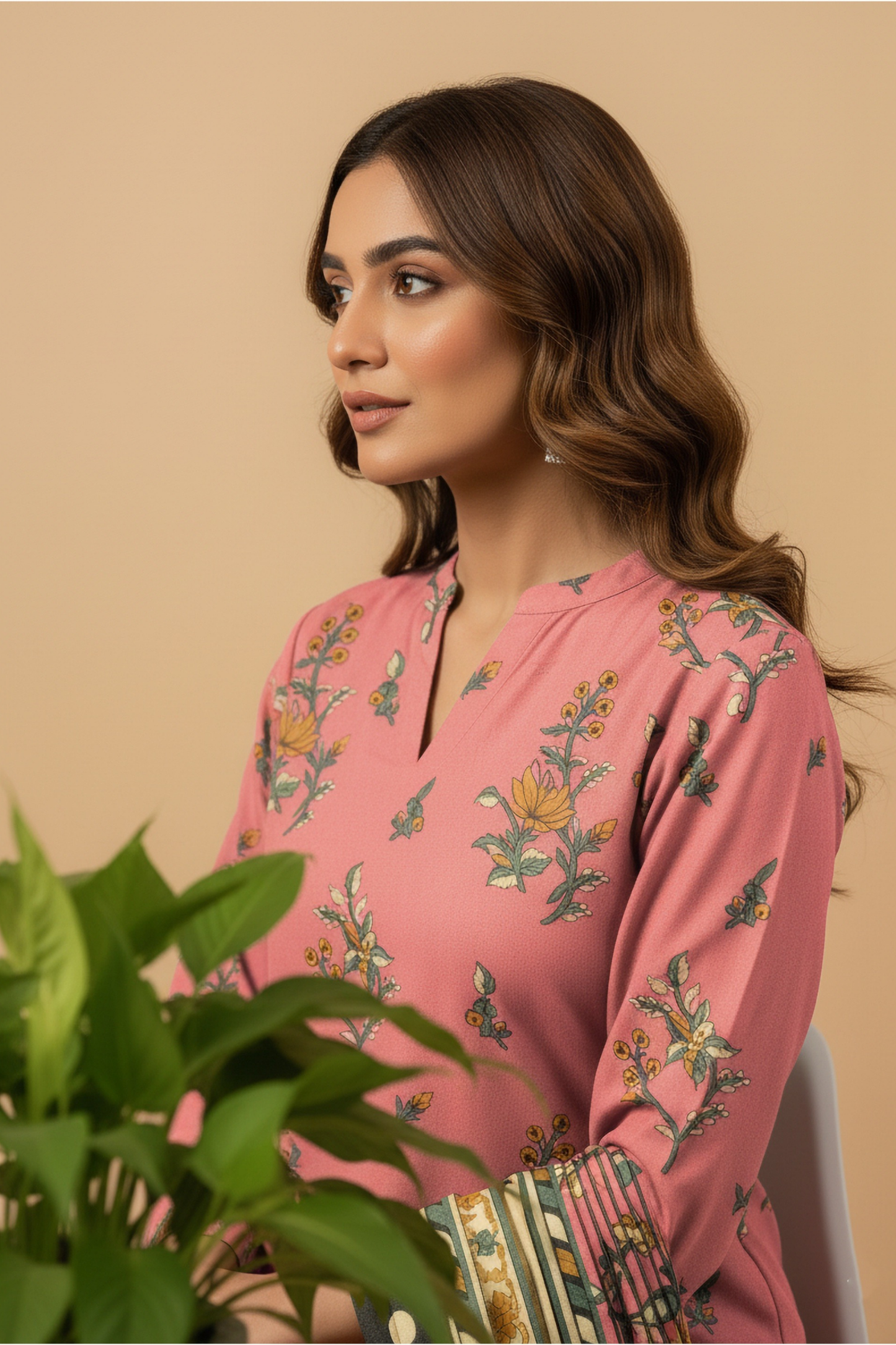 Noor By Fiza Noor Printed Wool 3PC