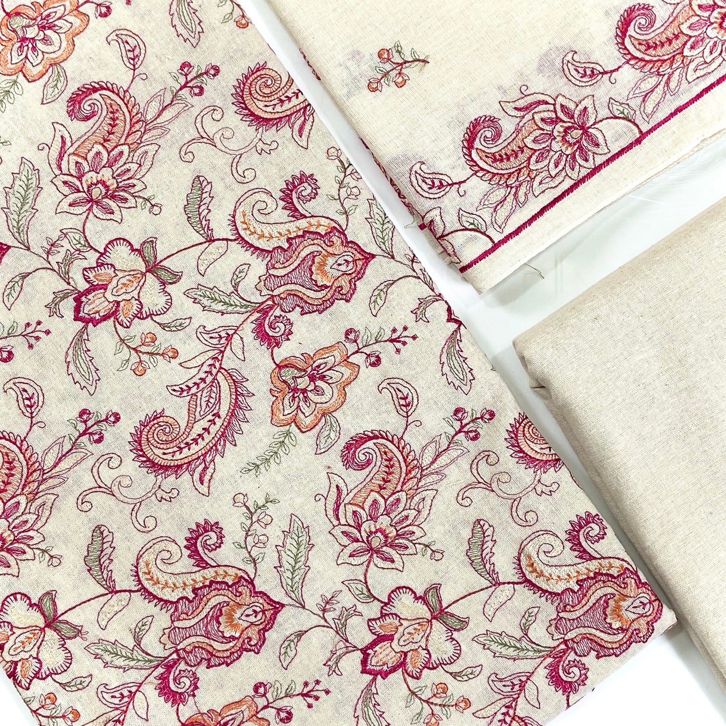 Bareeze White Embroidered Khaddar 3PC