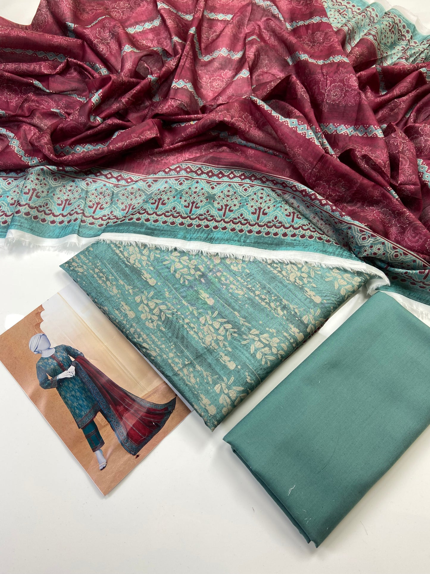 Almeerah Printed Lawn 3-PC