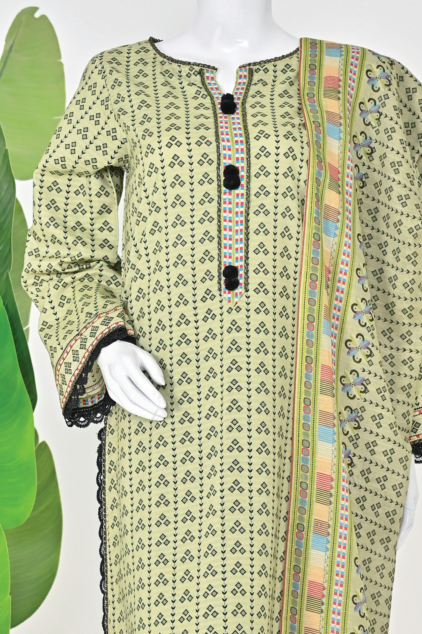Murashe Printed Viscose 3PC