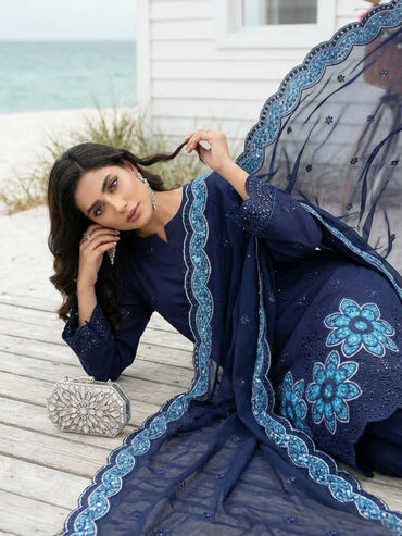 Sarma By Anaya Noor Fully Emb Viscose 3PC