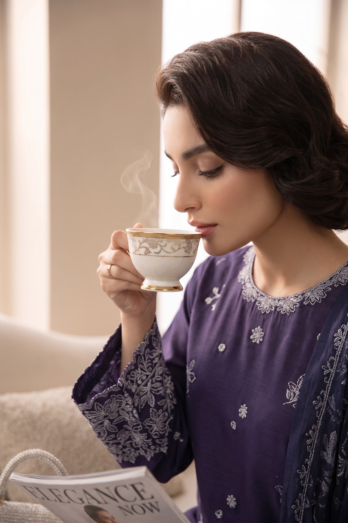 Lazer Kari By Anaya Noor Emb Viscose 3PC