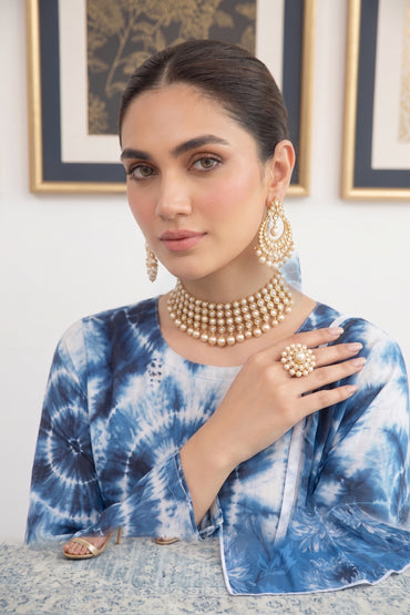 Print Kari By Anaya Noor Heavy Emb Banadora Lawn 3PC