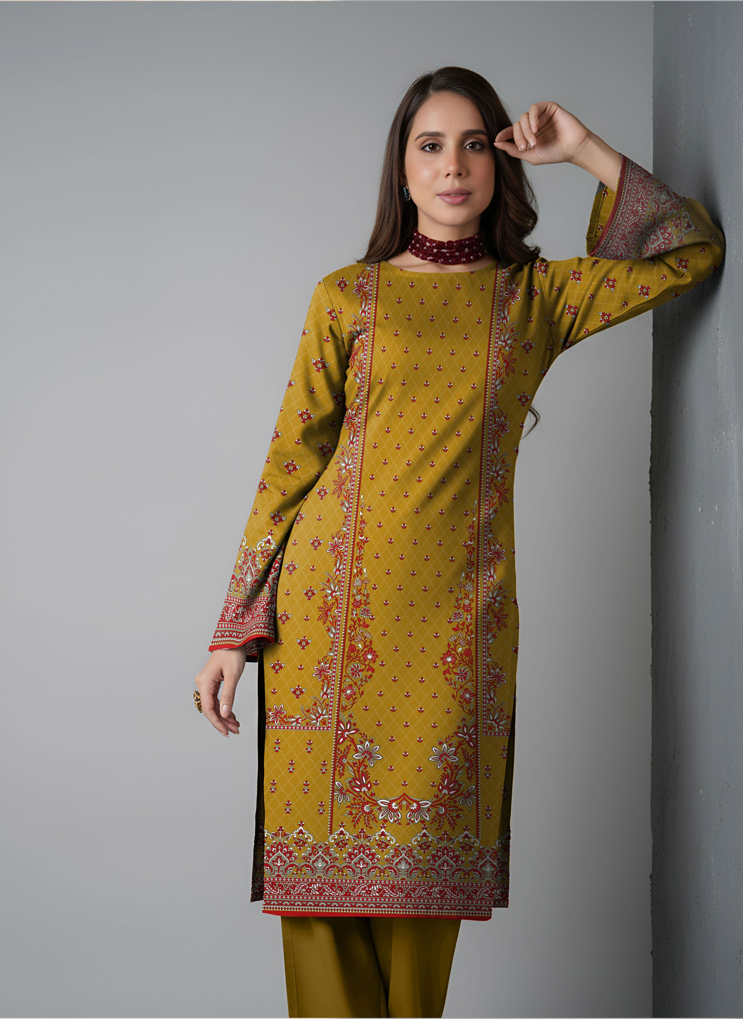 Bareeza Digital Printed Lawn 3PC