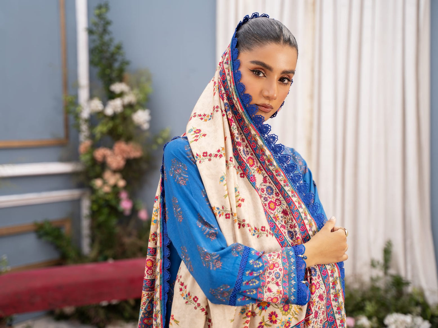 Mausummery Digital Printed Linen 3PC