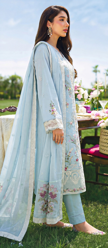 Nasheman By Anaya Noor Exclusive Heavy Emb Lawn 3PC