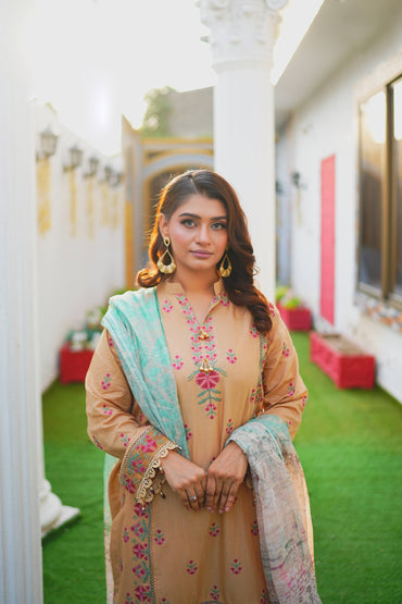 Silk & Stories Luxury Heavy Embroidered 3PC