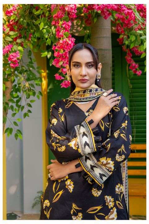 Rangoli By Janan Premium Printed Lawn 3PC