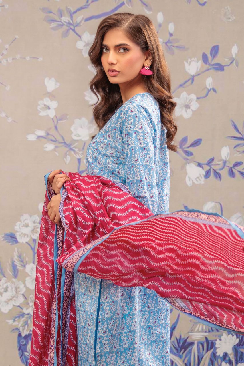 Orient Basic Printed Lawn 3PC