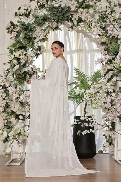 Sona Chandi By Dressline Luxury Emb Chiffon-3PC