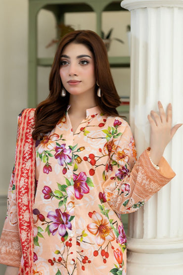 Tabasum By Paltar Premium Printed Lawn 3PC