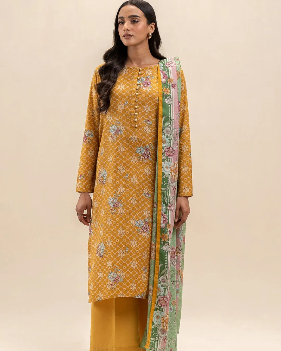 Beechtree Digital Printed Lawn 3PC