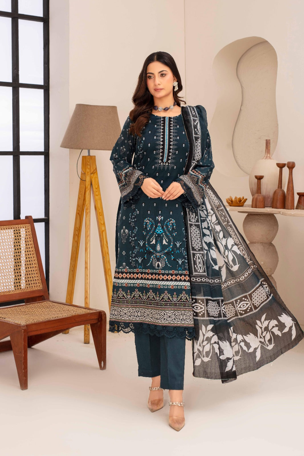 Fabiha By Feroza Printed Lawn 3-PC