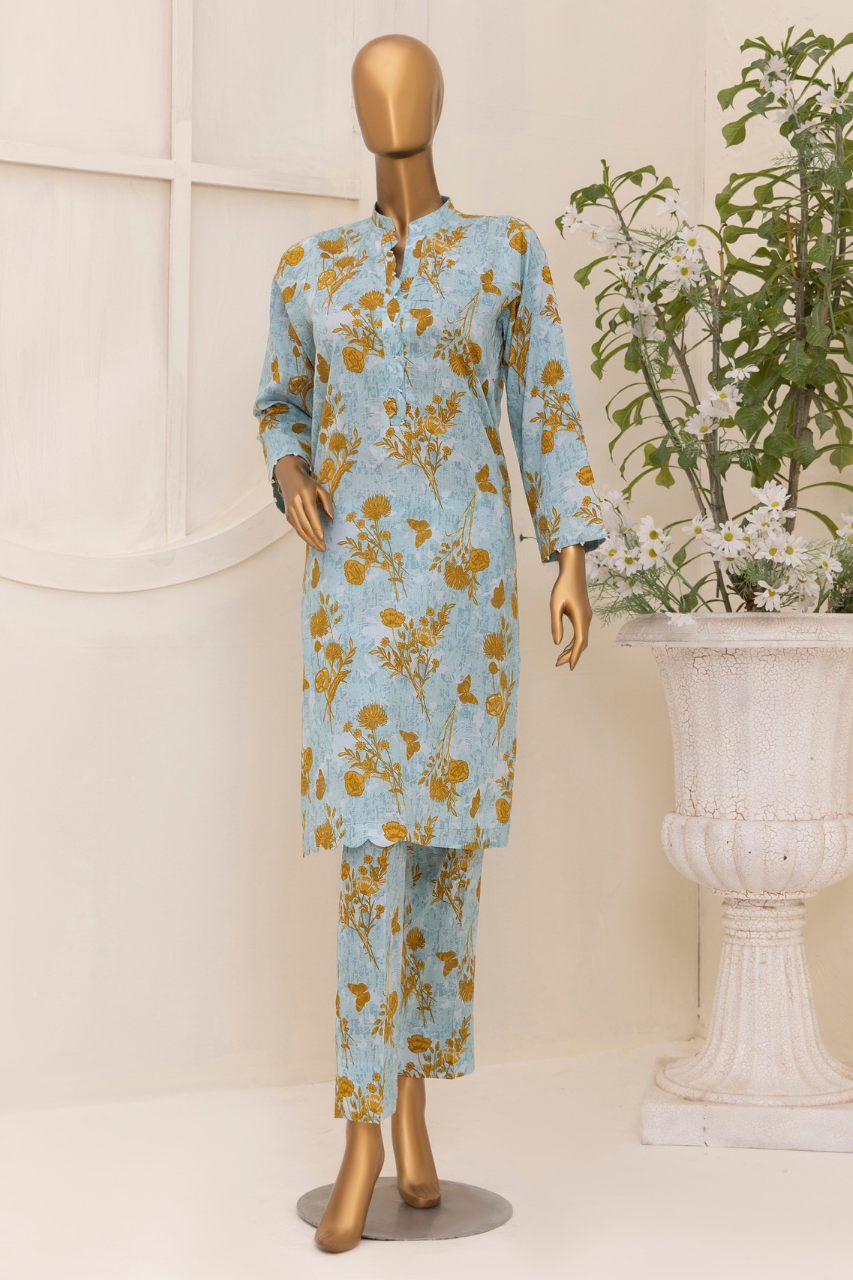 Safina Digital Printed Lawn 2PC