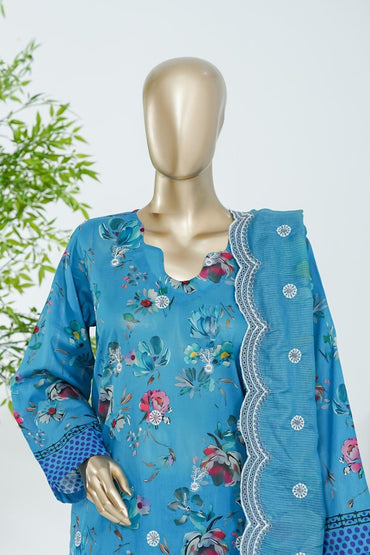 Aifa Printed & Embroidered Lawn 3PC