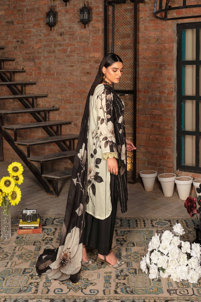Fabiha By Feroza Printed Lawn 3-PC