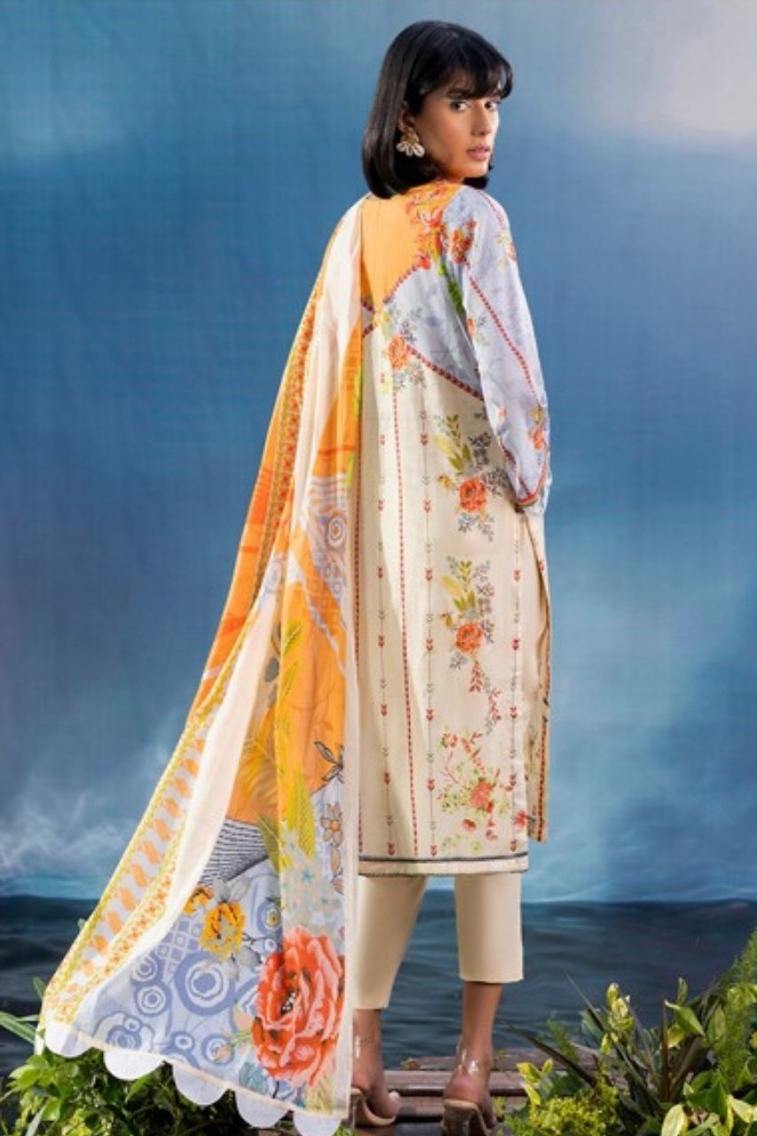 Pehli Kiran By Paltar Premium Printed Lawn 3PC