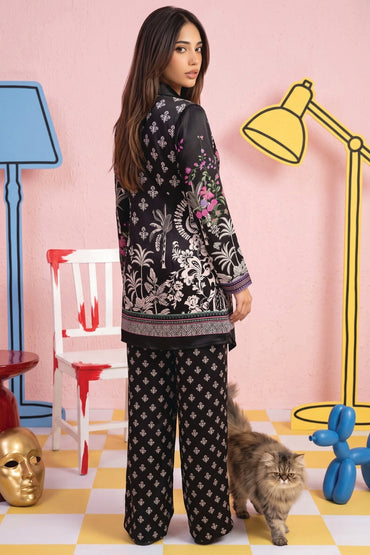Zesh Printed Silk 2PC