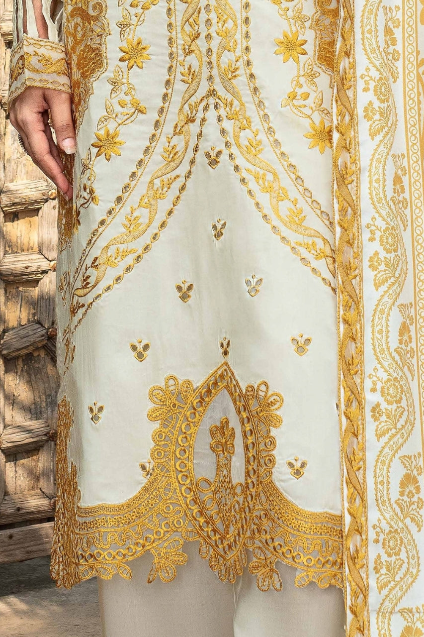 Falak By Feroza Luxury Embroidered Staple 3PC