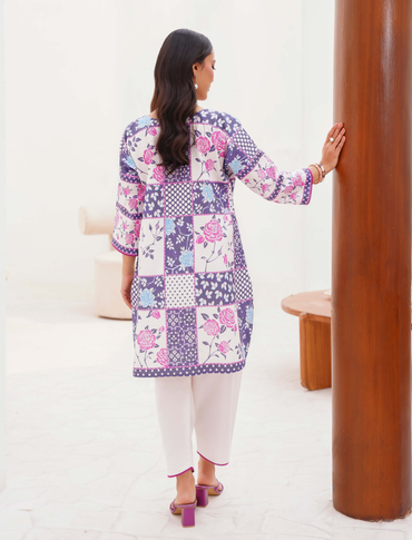 Dune & Bloom By Naqsh Digital Printed Lawn 2PC