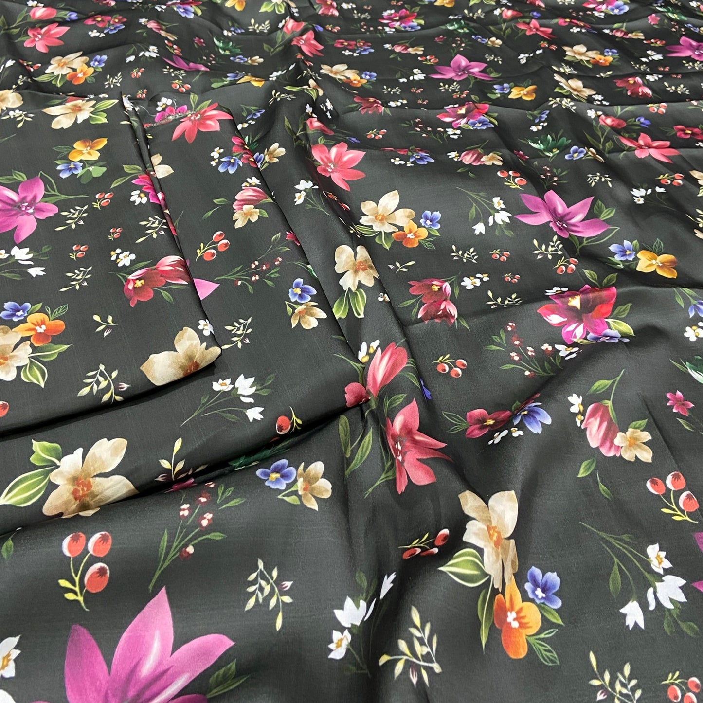 Lulusar Silk Shirt & Trouser 2-Pcs