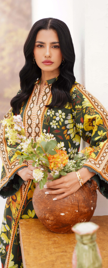 Dune & Bloom By Naqsh Digital Printed Lawn 2PC